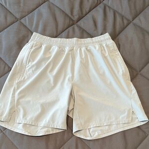 All in Motion Men's Athletic Shorts in Light blue/gray